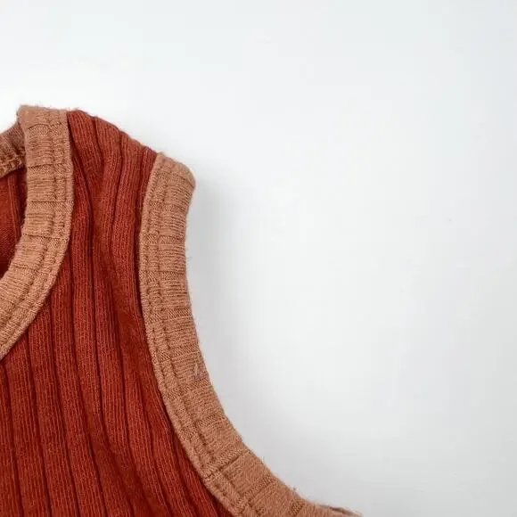 Kate Quinn Ribbed Ringer Racerback Tank - Picture 4 of 6